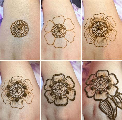 Best Floral Mehndi Designs with Step by Step Video Tutorial – Mehndi ...