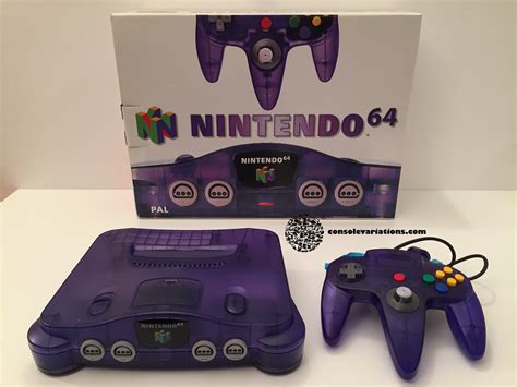 Cv Every Nintendo 64 Console Variation Complete Color List