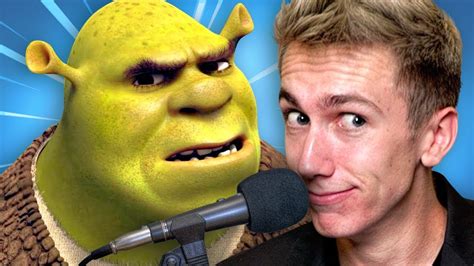 THE NEW VOICE OF SHREK! - YouTube