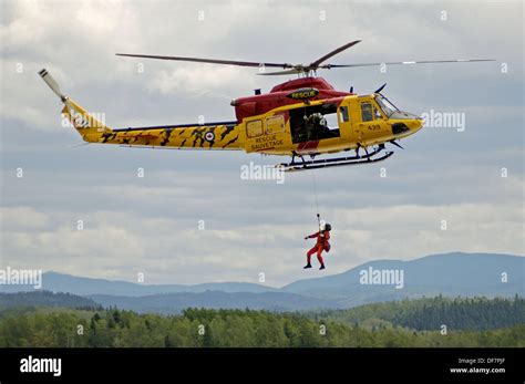 CH-148 Griffon helicopter (Canadian Forces) during a Search and Stock ...