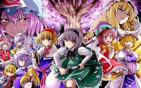 HD Touhou Project characters all in one place Wallpaper | Download Free ...