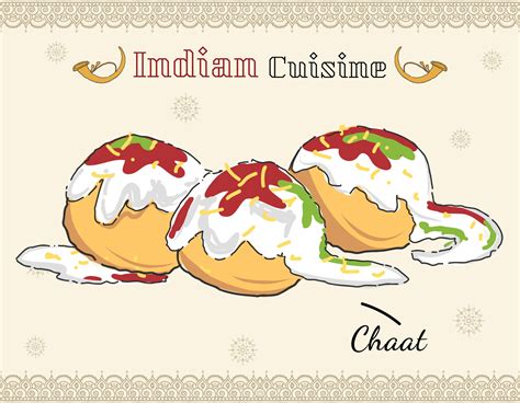 Indian street food, famous chaat. Chaat Pani Puri Sev Puri Dahi Puri ...