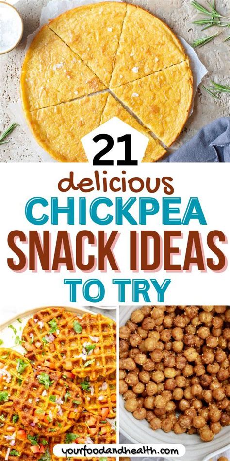 21 Amazing Chickpea Snacks For Healthy Eating