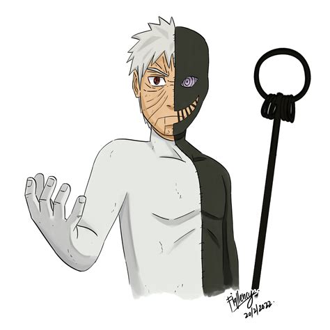 Obito Uchiha (Black Zetsu) by Fiqllency on DeviantArt