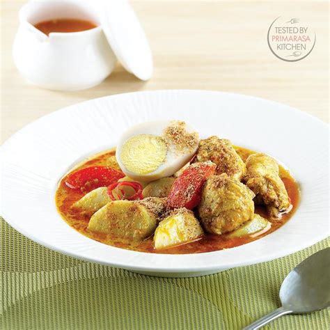 Resep Lontong Kari Ayam