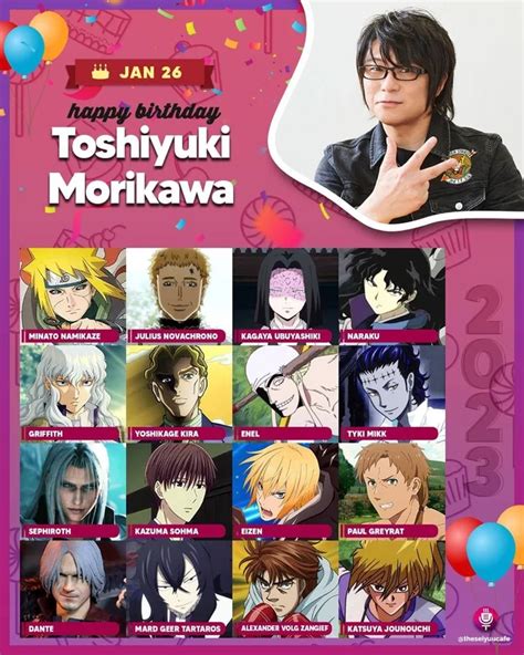 Happy birthday to Toshiyuki Morikawa who voices as Minato Namikaze! : r ...