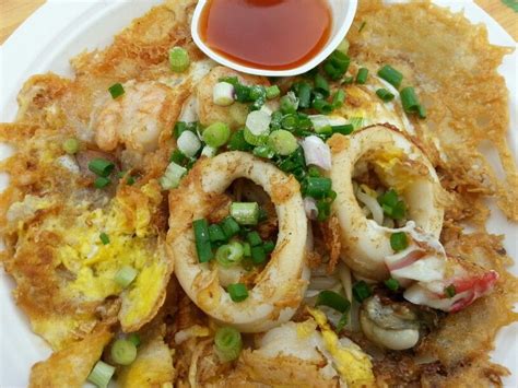 Thai seafood pancake Seafood Pancake, Asian Recipes, Shrimp, Pancakes ...