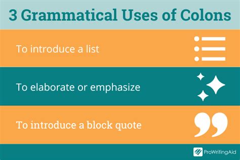 Colon Punctuation Rules: Grammar Guide - The Grammar Guide