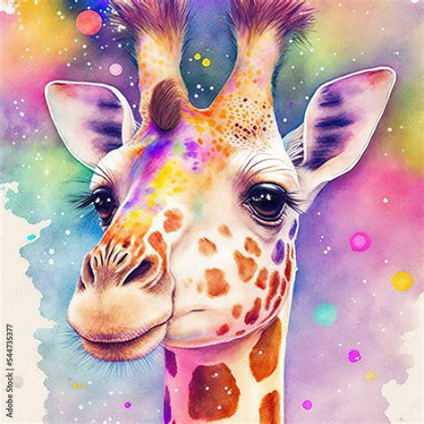 watercolor, baby animals, nursery, nursery decor, wall art, digital art ...