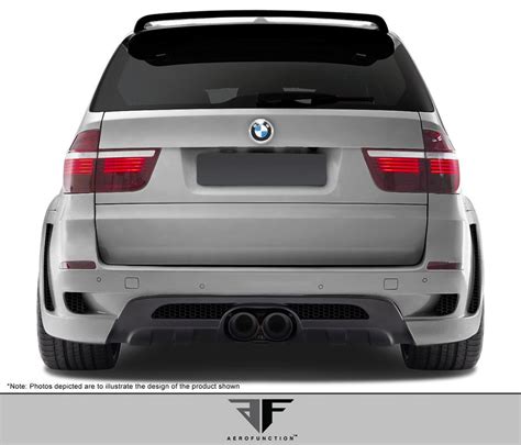 2010-2013 BMW X5 X5M E70 AF-1 Wide Body Rear Bumper Cover (GFK) 1PC ...