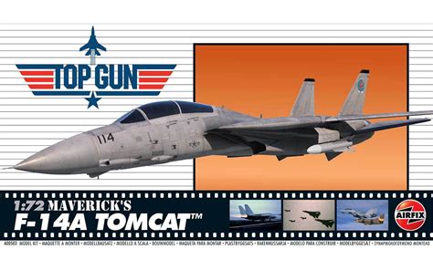 Top Gun Maverick's F-14A Tomcat - Airfix A00503 | kingshobby.com