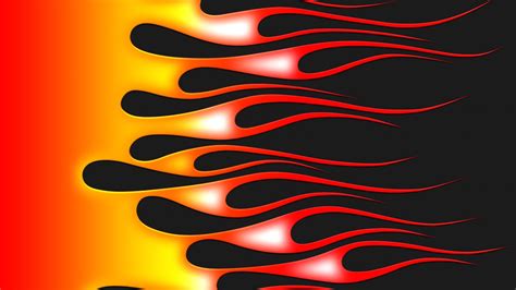 Flames - hot rod on carbon - widescreen | Drawing flames, Hot rods ...