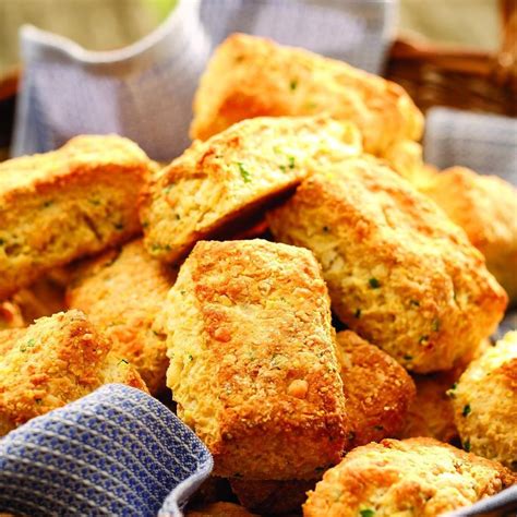 Cheddar Cornmeal Biscuits with Chives Recipe - EatingWell