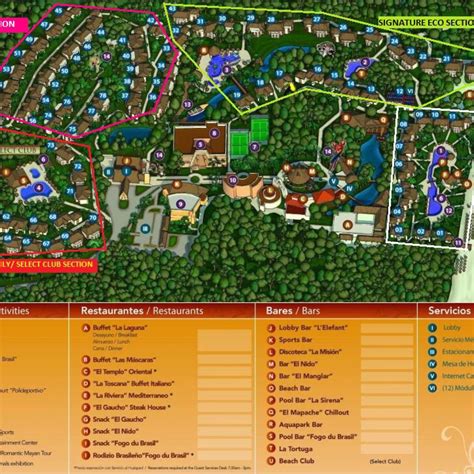 Sandos Caracol Eco Resort Map – Map Of The World