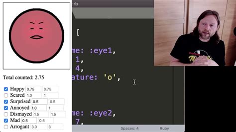 Coding Study: ASCII Art Faces - YouTube