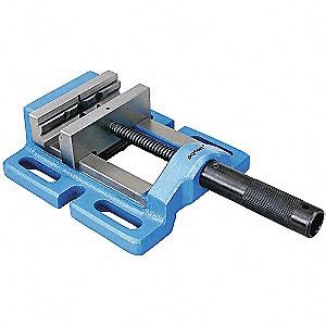 DAYTON Drill Press Vise, Uni-Grip, Fixed Base, 4 Jaw Opening (In.), 4 ...