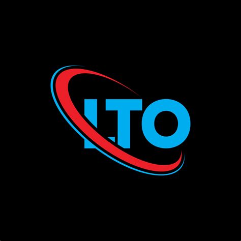 logotipo de lto. l a carta. diseño del logotipo de la letra lto ...