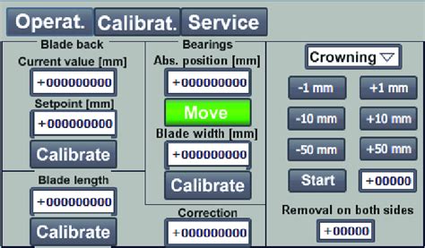 HMI panel screen example. | Download Scientific Diagram