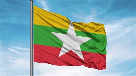 The Flag of Myanmar: History, Meaning, and Symbolism - AZ Animals