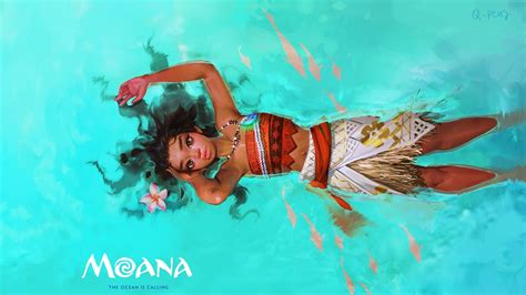 Download Moana Waialiki Moana Movie HD Wallpaper by Q - peng