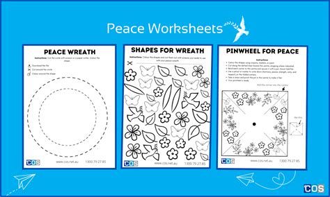 Kids Activities for International Day of Peace – Downloadable Worksheets