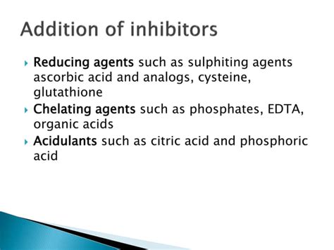 Enzymatic browning in foods