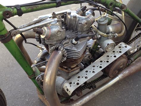 1952 Triumph Pre Unit Drag Bike Triumph Motorbikes, Triumph Chopper ...