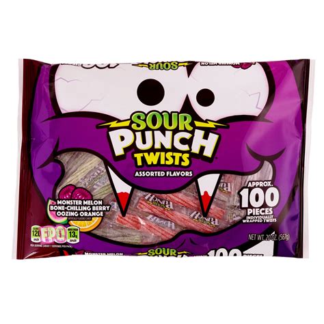 Sour Punch Twist Candies — Snackathon Foods