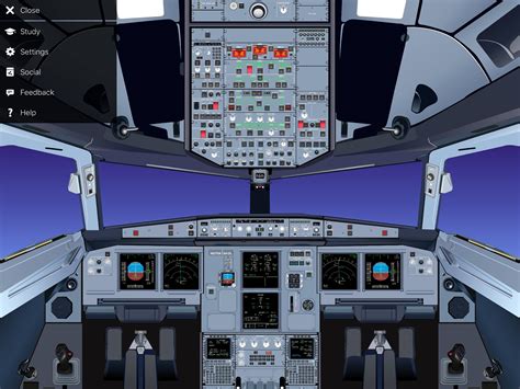 Airbus a320 cockpit poster - Flextronic