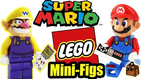 Mario & Luigi Minifigure Super Mario Brothers Figure For Custom Lego ...