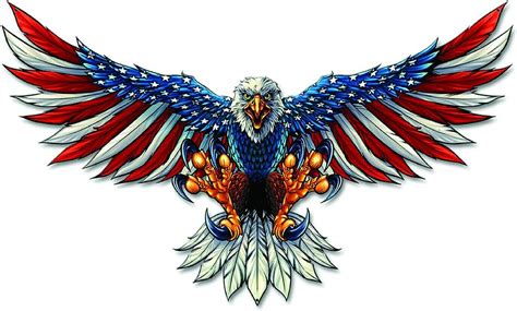 EZ CUT PRO American Bald Eagle Flag Decal Sticker 3M | Ubuy Nepal