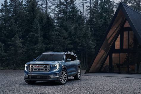 Redesigned 2024 GMC Acadia Gets Upsized Dimensions, Lone Four-Cylinder ...