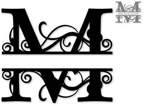 Flourishes clipart monogram, Flourishes monogram Transparent FREE for ...