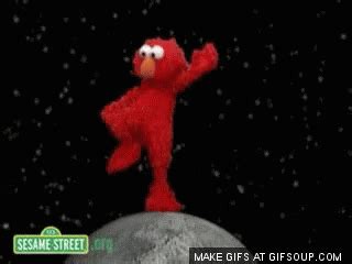 Elmo Dance GIF - Elmo Dance Space - Discover & Share GIFs