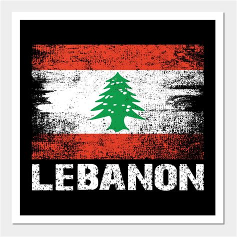 Lebanon flag lebanon flag grunge wall and art print lebanon flag – Artofit