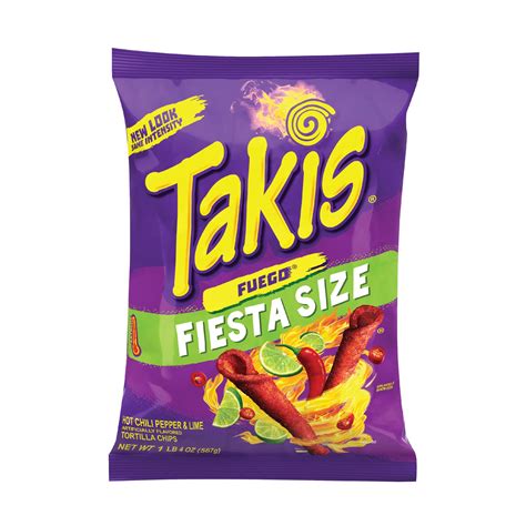 Buy Takis Fuego Rolled Spicy Tortilla Chips, Hot Chili Pepper Lime ...