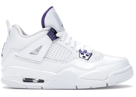 Jordan 4 Retro Metallic Purple (GS) - 408452-115 - GB