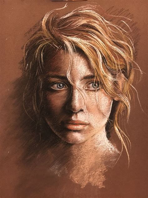 Painting by Nooshfar Vassei Soft Pastels Drawing, Soft Pastel Art ...