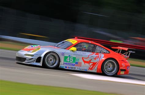 Pro Porsche Team racing editorial stock photo. Image of competition ...