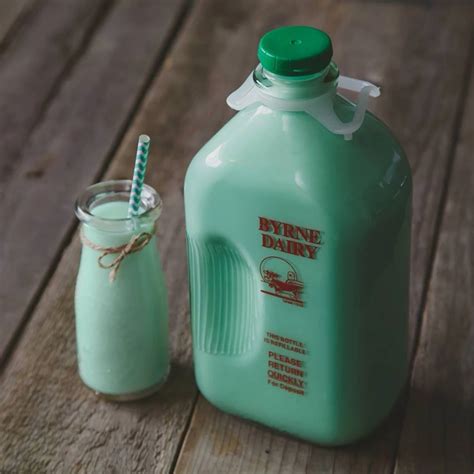 Green Milk Is Back at Byrne Dairy