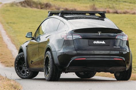 German Tuner Gives The Tesla Model Y A Neat Off-Road Makeover | Carscoops