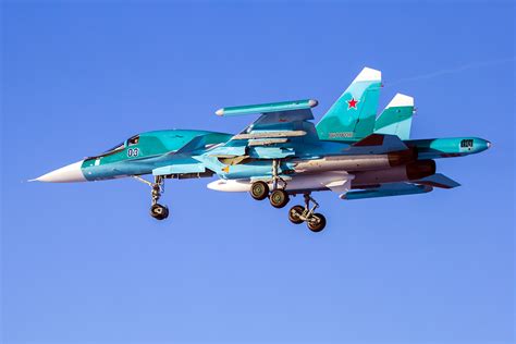 Russian Aerospace Forces received three more Su-34M front-line bombers