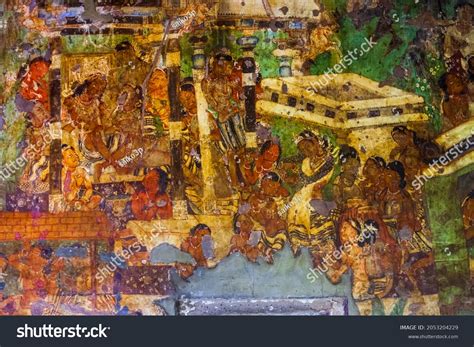 692 Ajanta Cave Painting Images, Stock Photos & Vectors | Shutterstock