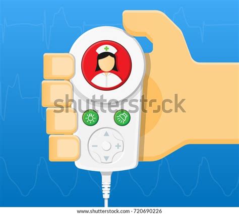 Nurse Call Button Hospital Clinical Healthcare : image vectorielle de ...