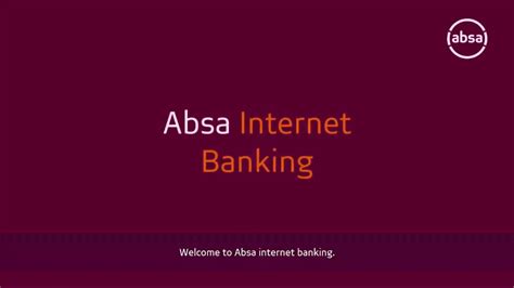 Absa Internet Banking - YouTube