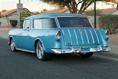 1955 CHEVROLET NOMAD CUSTOM WAGON - 217918