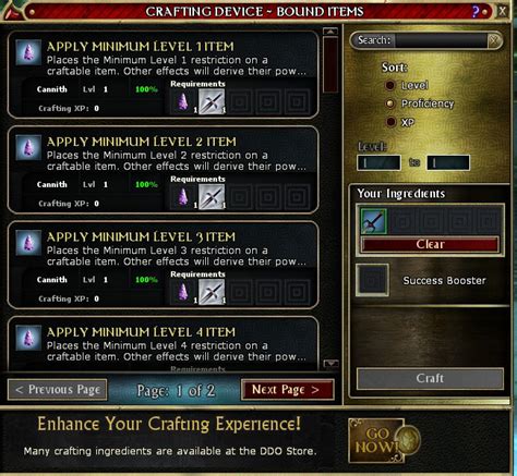 Cannith Crafting Guide | Dungeons & Dragons Online