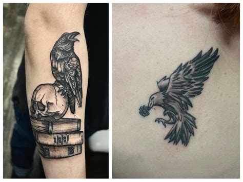 Top 9 Raven Tattoo Designs With Meanings | Styles At Life