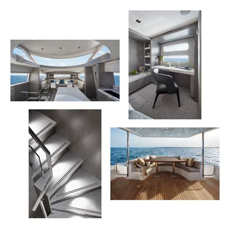 Hatteras Yachts: Interiors Photography | Hatteras yachts, Interior ...