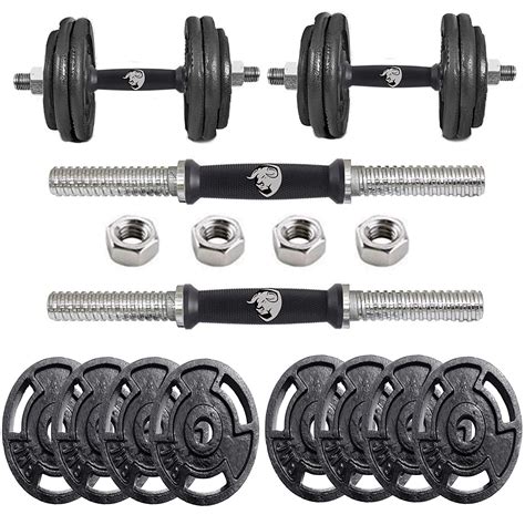 Adjustable Cast Iron Dumbbell Set - Bullar Fitness